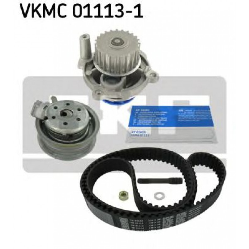 VKMC 01113-1 SKF - Насос охолоджуючої рідини + комплект зубчатого ремня